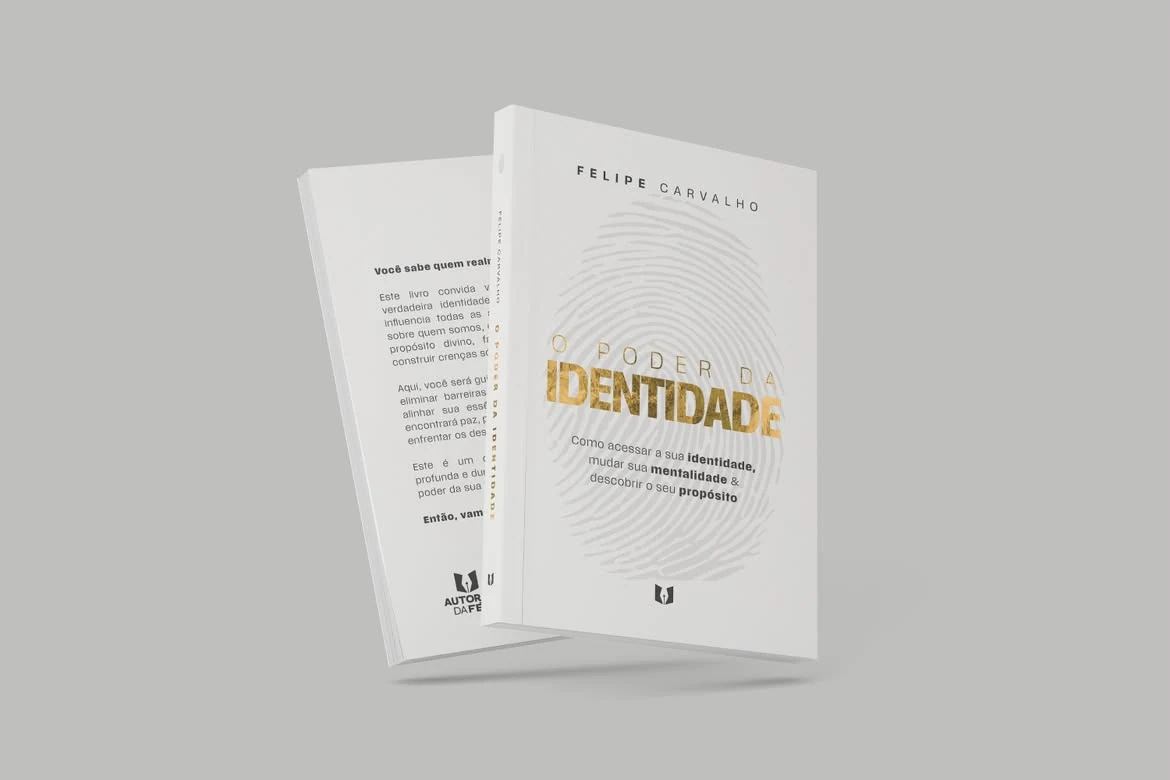 Mockup do livro O Poder da Identidade